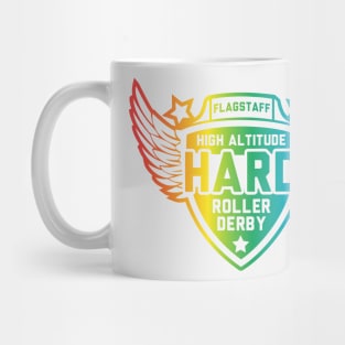 High Altitude Roller Derby Pride Mug